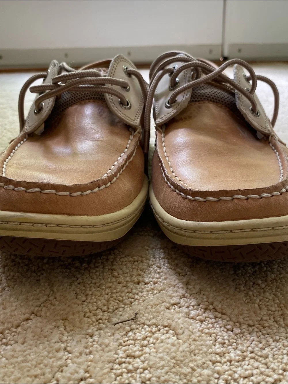Sperry Men's Billfish 3-Eye Boat Shoes Tan/Beige Size 10 US 0799023 Top-sider